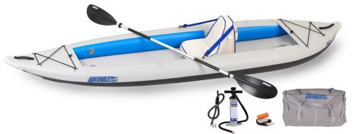 385ft Deluxe Solo Inflatable Kayaks and Canoes Package-0
