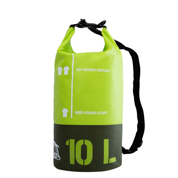 Lime Green 10 Liter Dry Bag